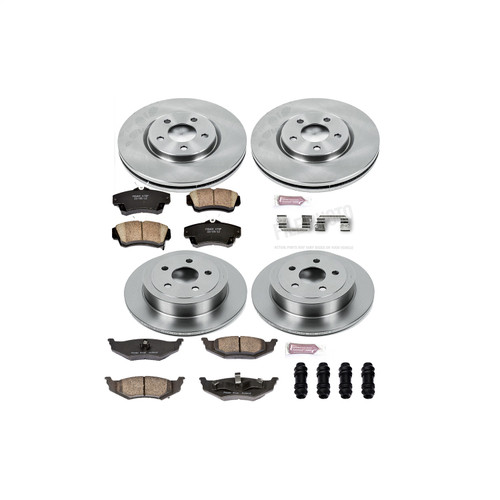 PowerStop KOE1707 - Power Stop 04-05 Chrysler PT Cruiser Front & Rear Autospecialty Brake Kit