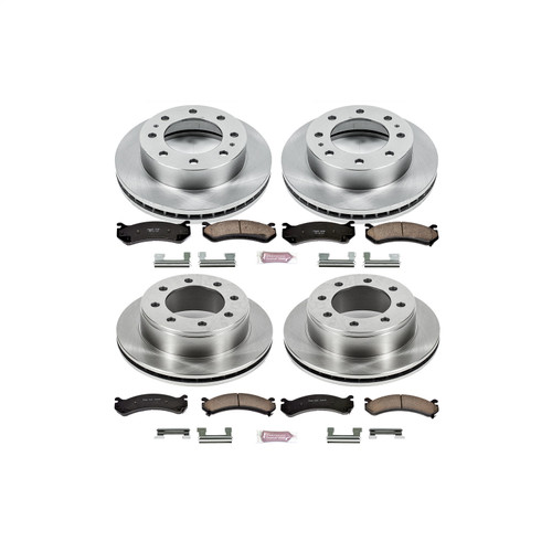 PowerStop KOE2027 - Power Stop 02-06 Chevrolet Avalanche 2500 Front & Rear Autospecialty Brake Kit