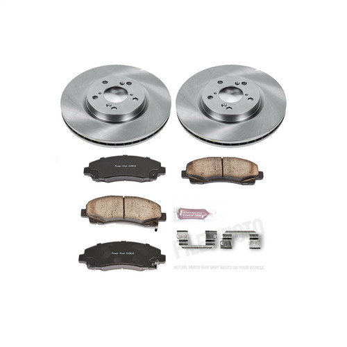 PowerStop KOE2429 - Power Stop 06-11 Honda Ridgeline Front Autospecialty Brake Kit