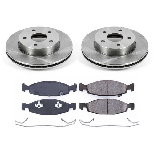 PowerStop KOE2147 - Power Stop 99-02 Jeep Grand Cherokee Front Autospecialty Brake Kit