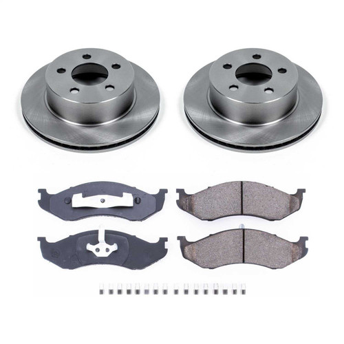 PowerStop KOE2152 - Power Stop 99-01 Jeep Cherokee Front Autospecialty Brake Kit