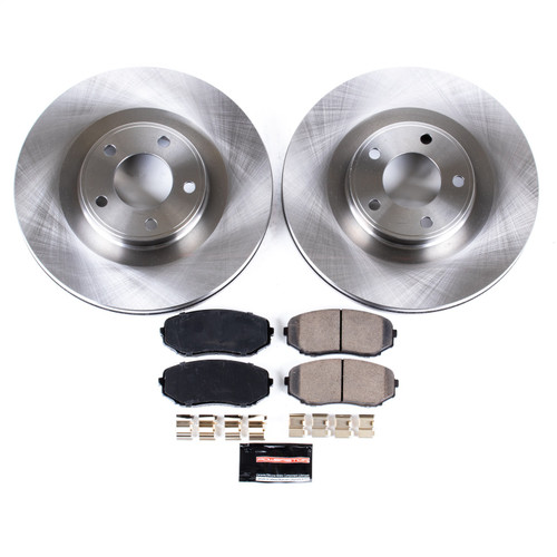 PowerStop KOE3057 - Power Stop 07-15 Ford Edge Front Autospecialty Brake Kit PowerStop KOE3057 - Power Stop 07-15 Ford Edge Front Autospecialty Brake Kit