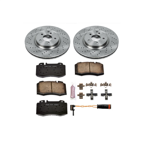 PowerStop KOE2950 - Power Stop 2004 Mercedes-Benz C230 Front Autospecialty Brake Kit PowerStop KOE2950 - Power Stop 2004 Mercedes-Benz C230 Front Autospecialty Brake Kit