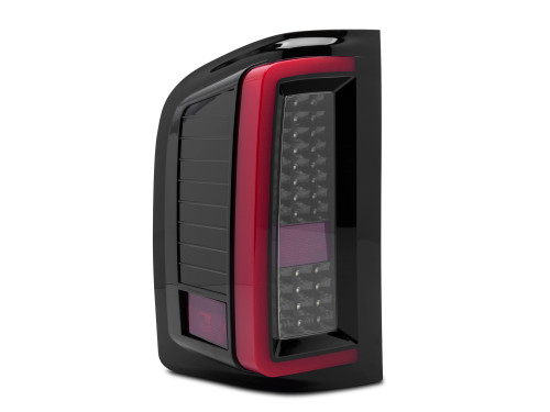 Raxiom S112711 - 07-13 Chevy Silverado 1500 G2 LED Tail Lights- Black Housing (Clear Lens)