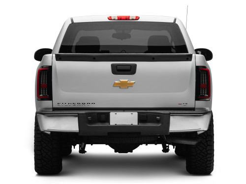 Raxiom S112711 - 07-13 Chevy Silverado 1500 G2 LED Tail Lights- Black Housing (Clear Lens)