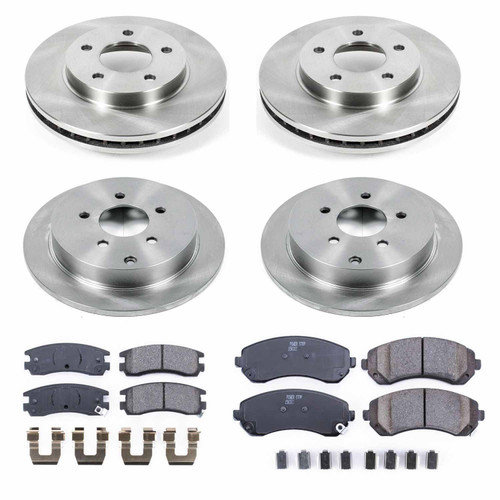 PowerStop KOE4382 - Power Stop 02-07 Buick Rendezvous Front & Rear Autospecialty Brake Kit