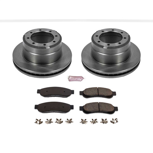 PowerStop KOE4593 - Power Stop 05-10 Ford F-350 Super Duty Rear Autospecialty Brake Kit