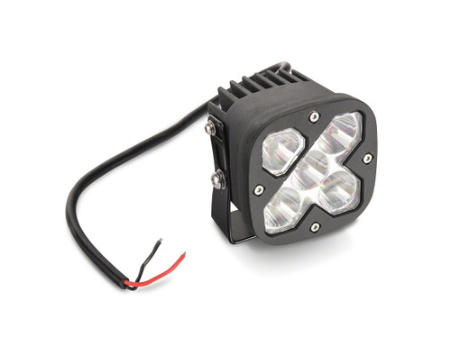 Raxiom J130033 - 3-In Square High-Powered LED Light Universal (Some Adaptation May Be Required)