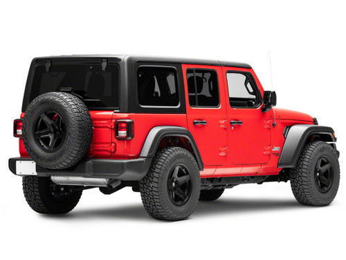 Raxiom J140396-JL - 18-23 Jeep Wrangler JL Axial Series Hyper Flash LED Third Brake Light- Smoked