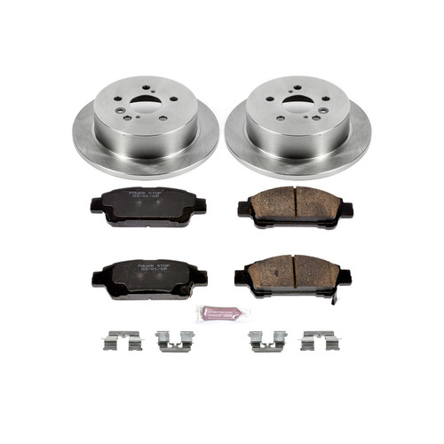 PowerStop KOE5498 - Power Stop 04-10 Toyota Sienna Rear Autospecialty Brake Kit