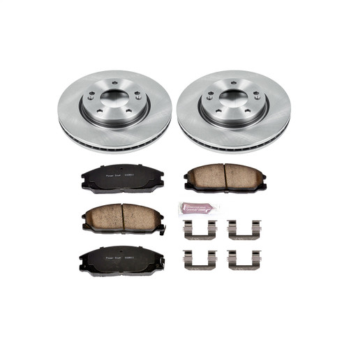 PowerStop KOE5251 - Power Stop 01-05 Hyundai Santa Fe Front Autospecialty Brake Kit