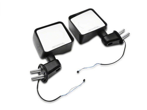 Raxiom J116869 - 07-18 Jeep Wrangler JK Off-Road LED Manual Mirrors w/ Turn Signals