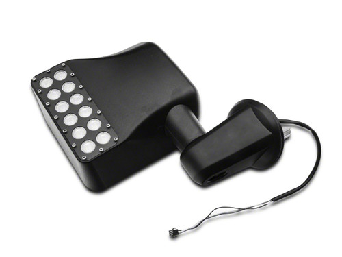 Raxiom J116869 - 07-18 Jeep Wrangler JK Off-Road LED Manual Mirrors w/ Turn Signals