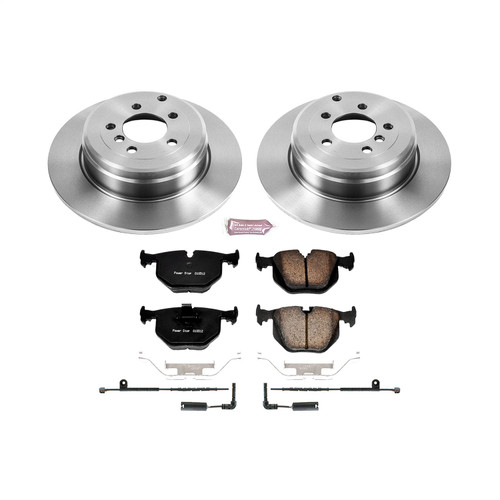 PowerStop KOE5742 - Power Stop 03-05 Land Rover Range Rover Rear Autospecialty Brake Kit