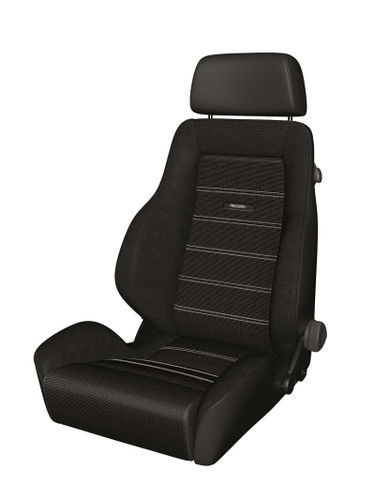 Recaro 089.00.0B27-01 - Classic LS Seat - Black Leather/Classic Corduroy