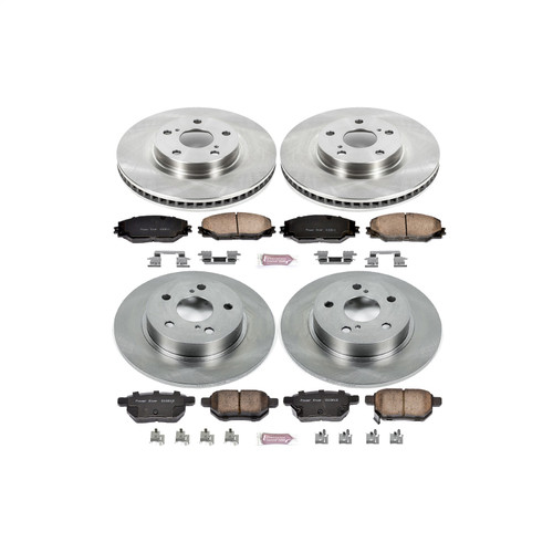 PowerStop KOE6076 - Power Stop 11-16 Scion tC Front & Rear Autospecialty Brake Kit
