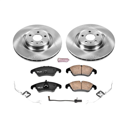 PowerStop KOE6154 - Power Stop 10-11 Audi S4 Front Autospecialty Brake Kit