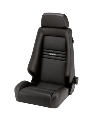 Recaro LXF.00.000.LL11 - Specialist S Seat - Black Leather/Black Leather