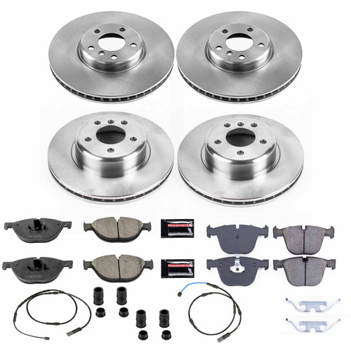 PowerStop KOE6027 - Power Stop 10-17 BMW 535i GT Front & Rear Autospecialty Brake Kit