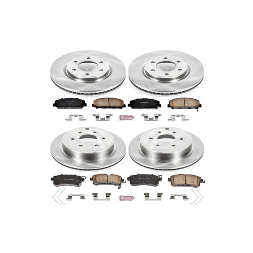 PowerStop KOE6322 - Power Stop 11-13 Infiniti QX56 Front & Rear Autospecialty Brake Kit