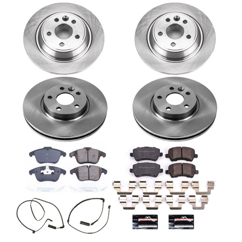PowerStop KOE6276 - Power Stop 12-15 Land Rover Range Rover Evoque Front & Rear Autospecialty Brake Kit