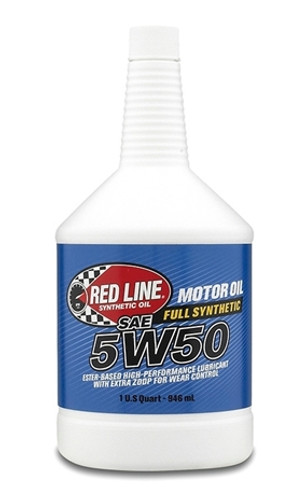 Red Line 11604 - 5W50 Synthetic Motor Oil 1 Quart  Oil