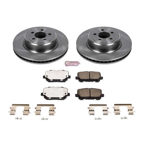 PowerStop KOE7052 - Power Stop 14-19 Dodge Charger Rear Autospecialty Brake Kit