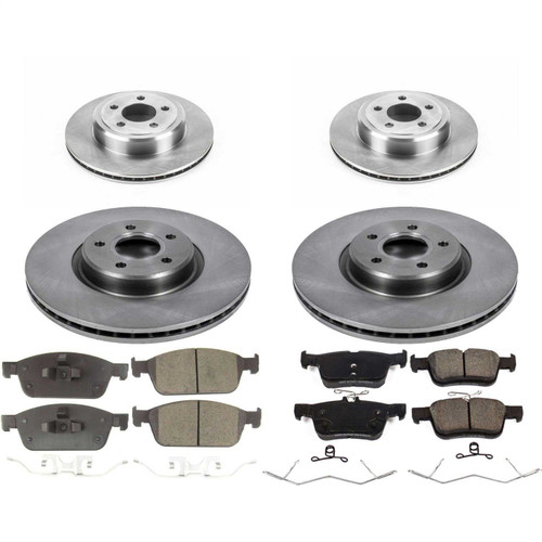 PowerStop KOE7569 - Power Stop 17-18 Ford Escape Front & Rear Autospecialty Brake Kit PowerStop KOE7569 - Power Stop 17-18 Ford Escape Front & Rear Autospecialty Brake Kit
