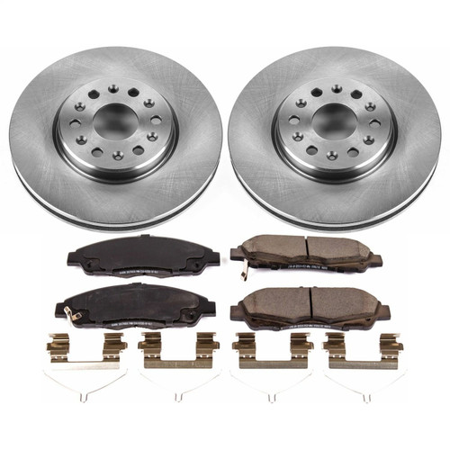 PowerStop KOE7409 - Power Stop 17-18 GMC Acadia Front Autospecialty Brake Kit