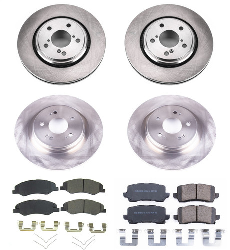 PowerStop KOE7923 - Power Stop 18-19 Honda Odyssey Front & Rear Autospecialty Brake Kit
