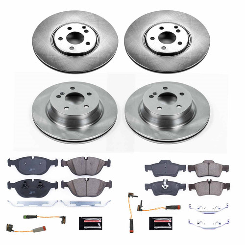 PowerStop KOE7763 - Power Stop 04-05 Mercedes-Benz E500 Front & Rear Autospecialty Brake Kit
