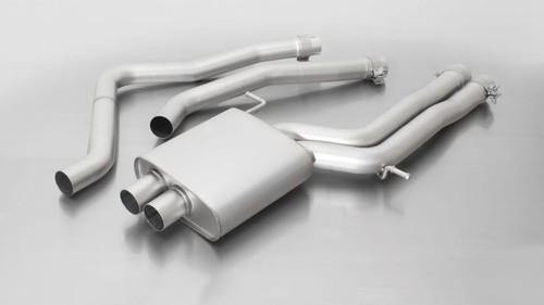 Remus 048015 0400 - 2013 Audi RS7 4.0L V8 Resonated Center Section