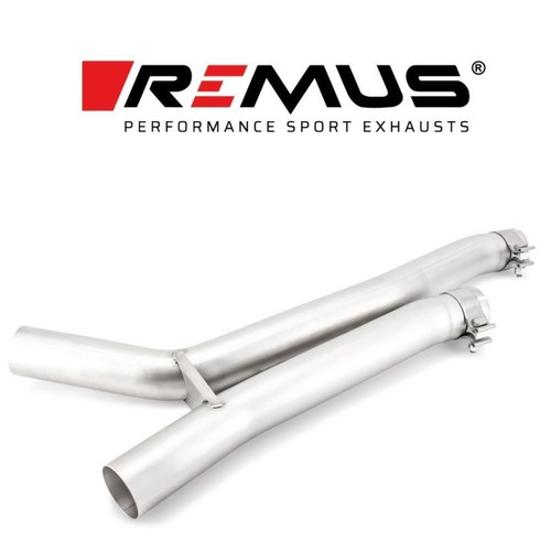 Remus 086219 6000 - 2019 BMW X3 M Competition F97 3.0L Turbo 3 (S58B30A w/GPF) Connection Tubes