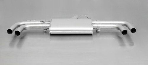 Remus 086014 0500 - 2011 BMW X3 F25 Axle Back Exhaust (Tail Pipes Req)