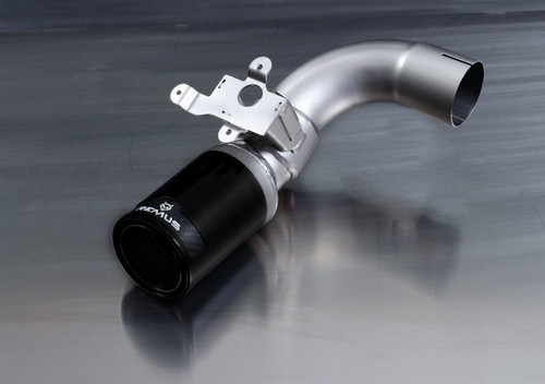 Remus 088014 1683CB - 2014 BMW M235I F22 Coupe 84mm Black Chrome Straight w/Carbon Insert Tail Pipe Set
