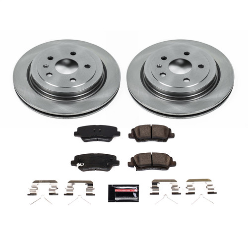 PowerStop KOE8965 - Power Stop 19 Cadillac CTS Rear Autospecialty Brake Kit