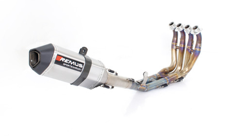 Remus 14883 994017T - 2017 Yamaha YZF-R6 87 1 kW Okami Titanium Race Slip On