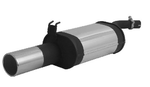 Remus 184594 0570 - Fiat Punto 1.7L TDs Axle Back Exhaust