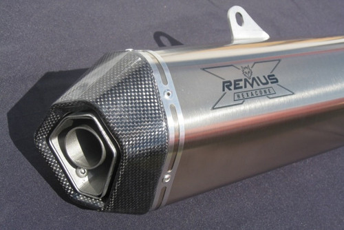 Remus 4882 100054 - 2011 BMW K 1600 GT Hexacone Titanium Slip On - Right Side