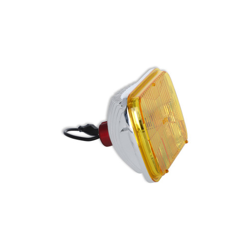 Retrobright LFRB110 - Holley  LED Forward Facing Light - Yellow Lens