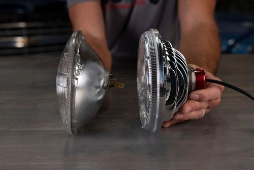 Retrobright LFRB126 - Holley  LED Forward Light - Classic White (3000K) HIGH-BEAM ONLY