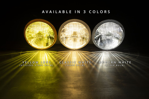 Retrobright LFRB106 - Holley  LED Forward Facing Light - Yellow Lens - HIGH BEAM ONLY use