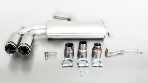 Remus 954008 0584C - 2004 Volkswagen Golf V GTI 2.0L TSI Axle Back Exhaust