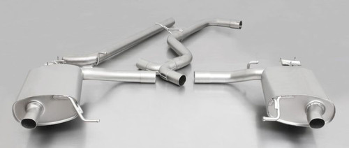 Remus 806715 0500LR - 2000 Skoda Octavia III RS/Vrs Sedan & Station Wagon 2.0L TSI 162 Cat Back Exhaust