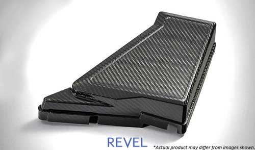 Revel 1TR4GT0AS13 - GT Dry Carbon Fuse Box Cover 15-18 Subaru WRX/STI - 1 Piece