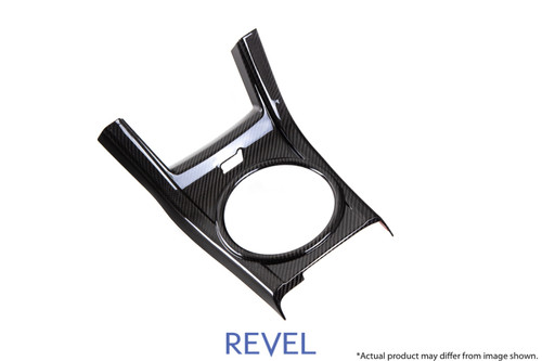 Revel 1TR4GT0AS20 - GT Dry Carbon Shifter Panel Cover 15-18 Subaru WRX/STI - 1 Piece