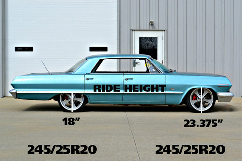Ridetech 11055110 - Streetgrip Suspension System For 1958-1964 Impala W/ Big Block Front And Rear Dual Rate Coil Springs Delrin Control Arm Bushings Ball Joints Front And Rear Sway Bars And HQ Shocks