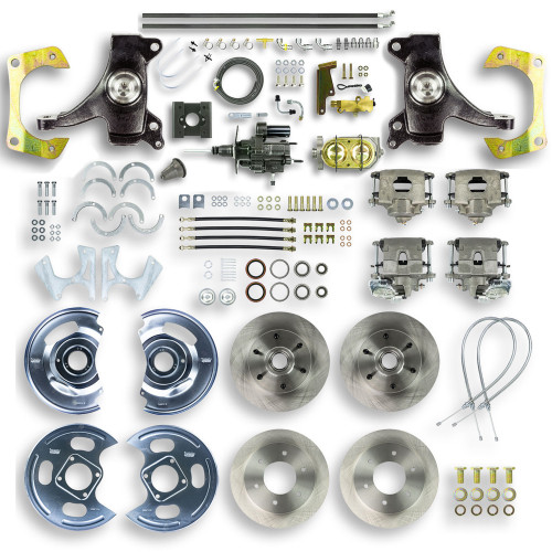 Right Stuff Detailing THB6356D - 63-66 Chevy C10 Hydro Boost Brake Conversion