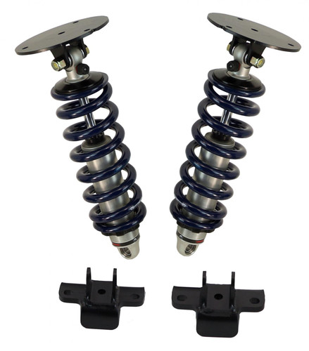 Ridetech 11703110 - Front HQ Coil-Overs For 2007-2018 Silverado / Sierra 1500 2WD 2019 Legacy and Limited For Use W/ Stock Lower Arms Pair Of Rebound Adjustable Shock s Springs Spring Mounts And Delrin Spring Washers