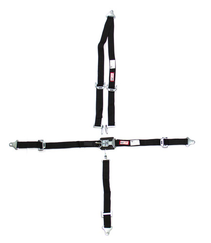 RJS Safety 1004101 - 2in Jr Drag Harness BK RJS Safety 1004101 - 2in Jr Drag Harness BK